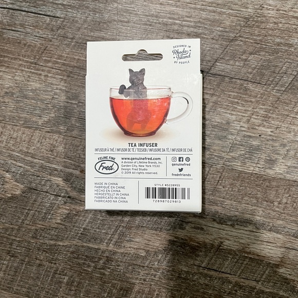 Cat Tea Infuser-black - Picture 3 of 3